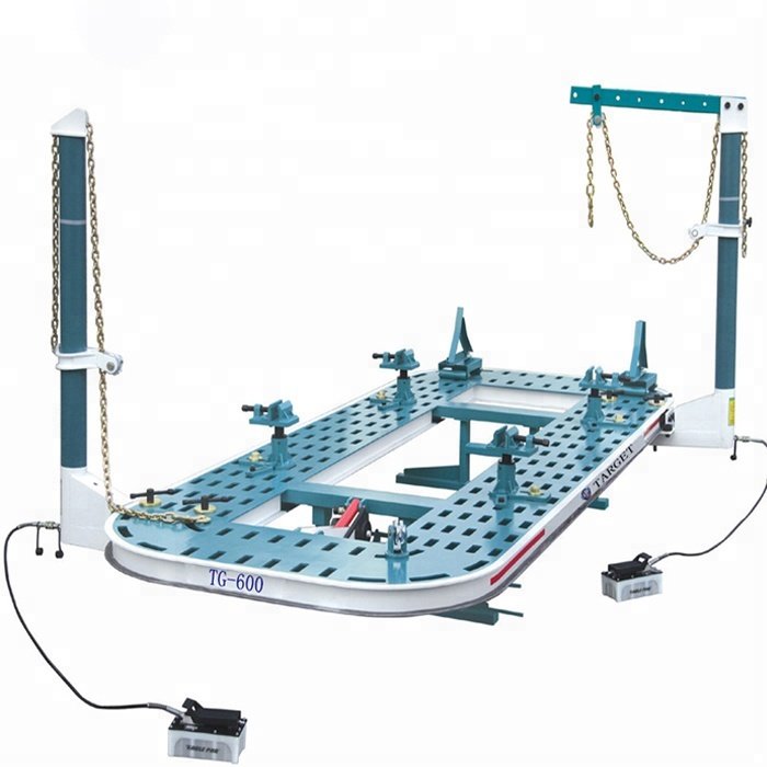 TARGET TG-600 Car Repair Frame Machine/auto Chassis Straightener Car Traction Table Car Bench Factory Price Garage Equipment